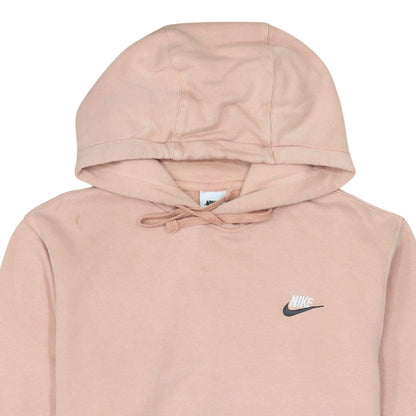 Nike Women’s Pink Pullover Hoodie Small Cotton Blend Casual