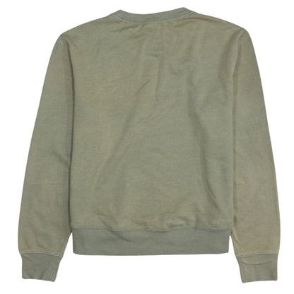 Calvin Klein Men's Green Logo Crew Neck Sweatshirt Size M
