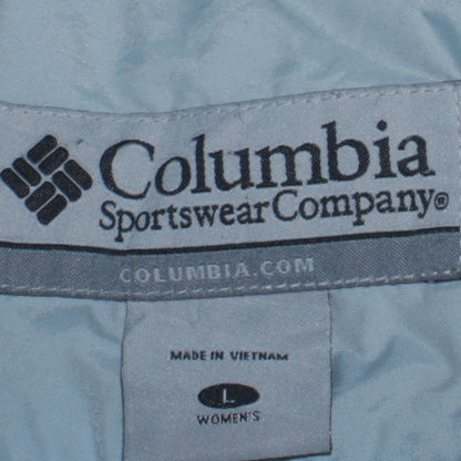 Columbia Women's Blue Waterproof Hooded Parka Jacket L