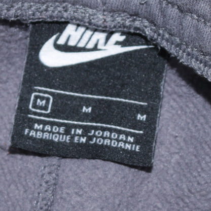 Nike Men's Grey Jogger Sweatpants M Regular Fit Fleece Activewear