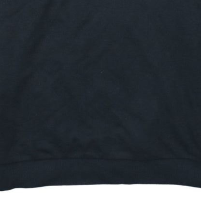 Adidas Women Black XL 1/4 Zip Sweatshirt Pullover Jumper Hoodies Top