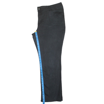 Lee Women’s Black Bootcut Mid Rise Stretch Jeans Size 18W Petite