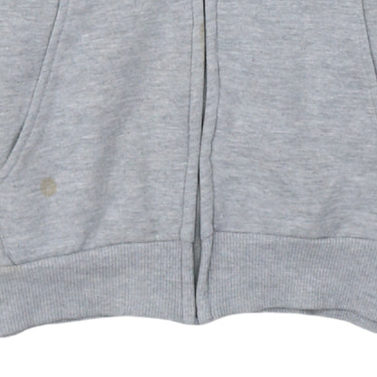 Umbro Boys Grey Full Zip Hoodie 11-12 Years Cotton Blend Lined