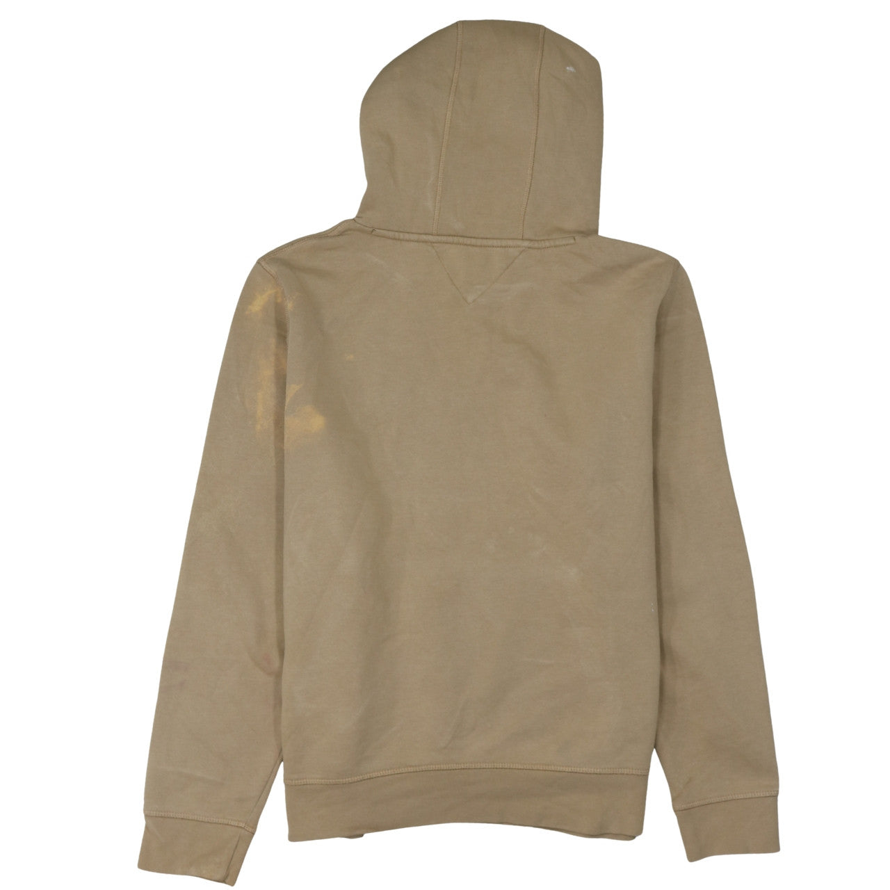 Tommy Hilfiger Men's Beige 2XL Pullover Hoodie Logo Print