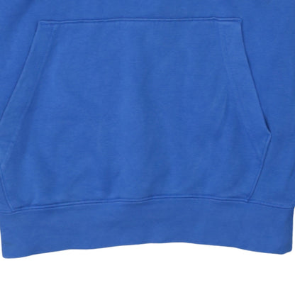 Nike Men's Blue Pullover Hoodie Small Regular Fit Cotton Fleece