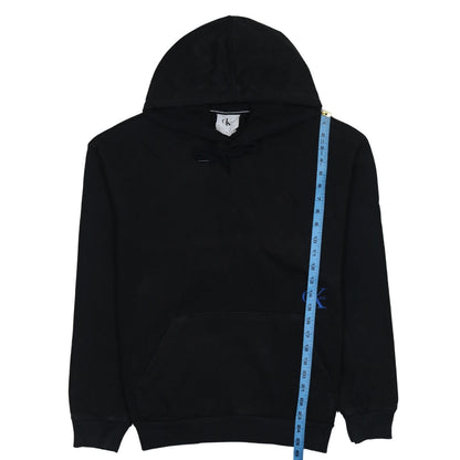 Calvin Klein Men's Black Pullover Hoodie Regular Fit Size M