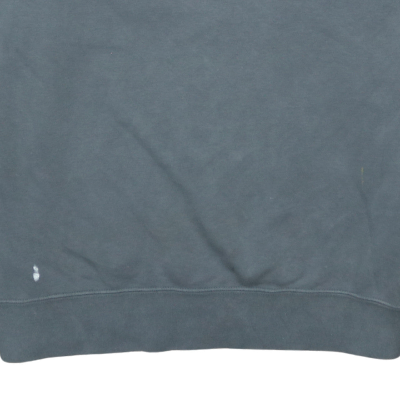 Nike Men's Grey Logo Crew Neck Sweatshirt Size M