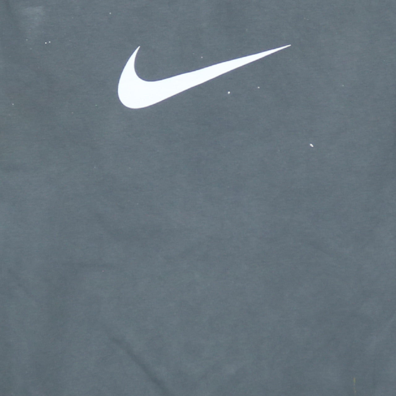 Nike Men's Grey Logo Crew Neck Sweatshirt Size M