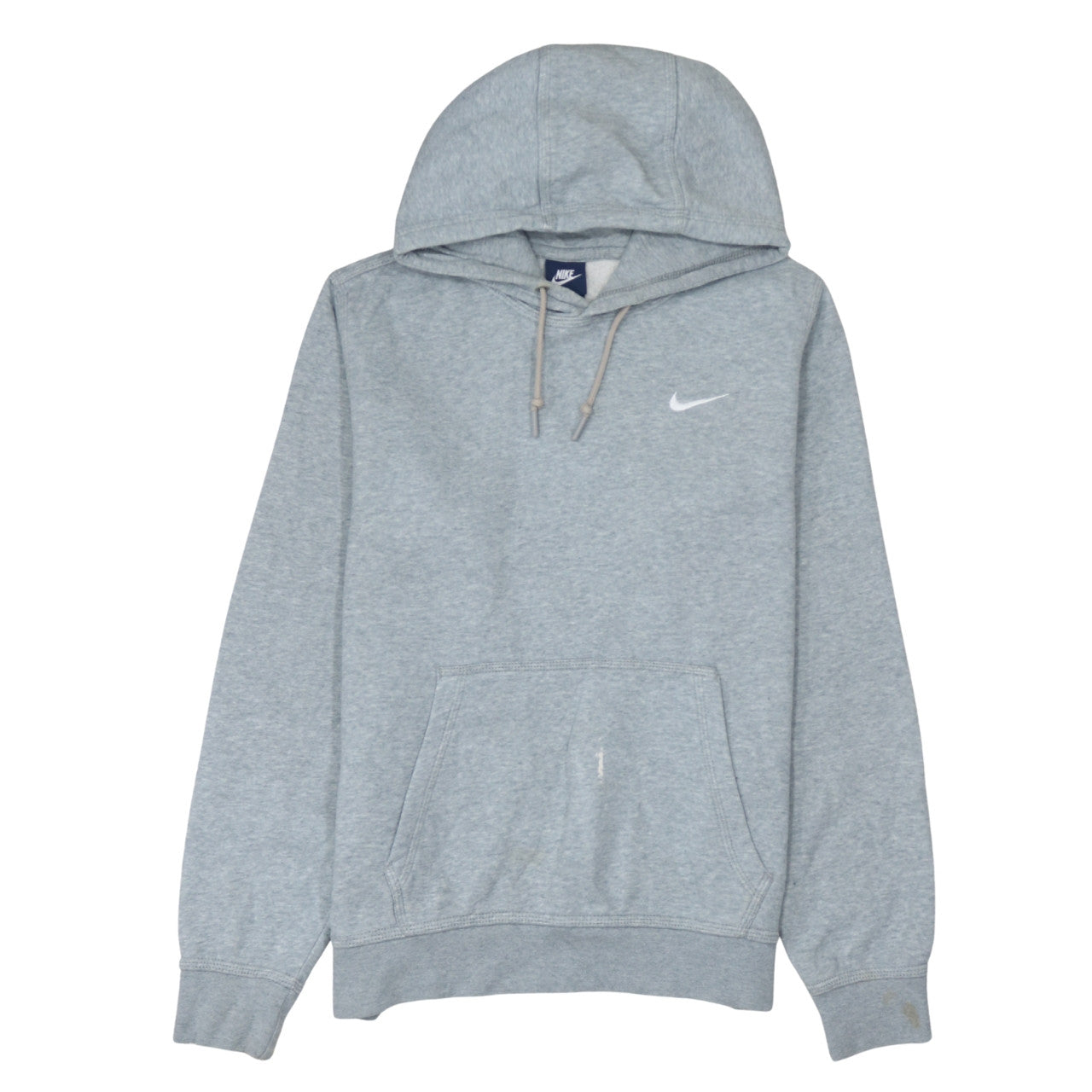 Nike Men's Grey Pullover Hoodie M Fleece Sportswear