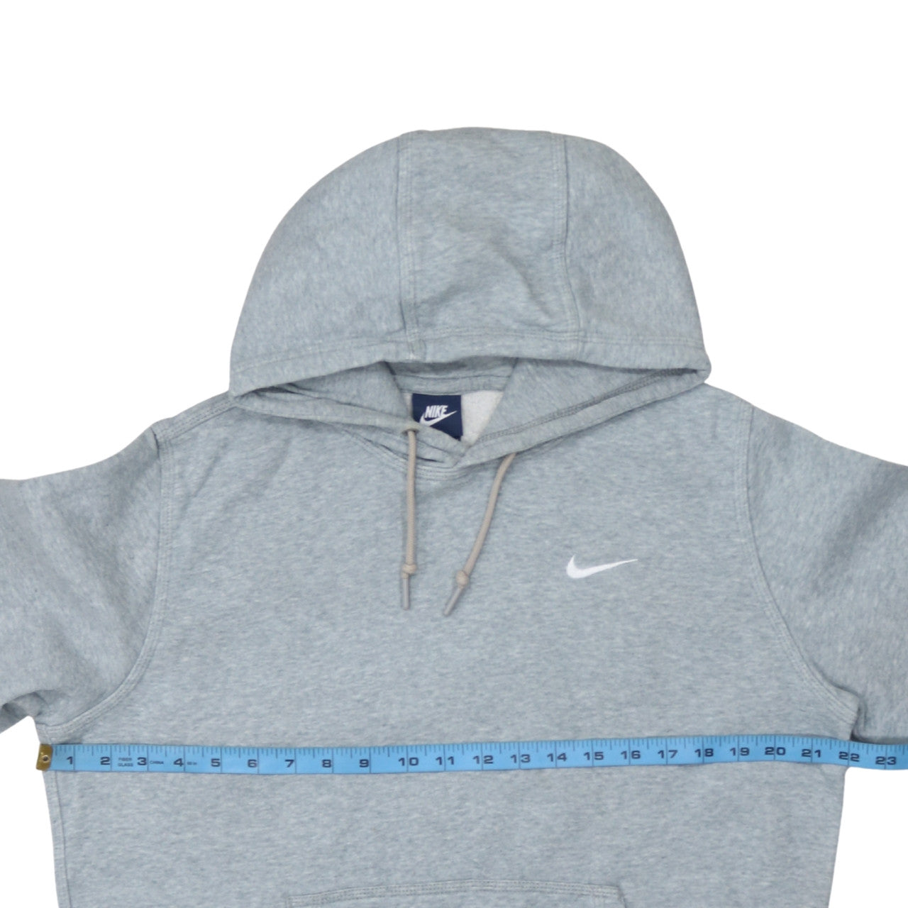 Nike Men's Grey Pullover Hoodie M Fleece Sportswear