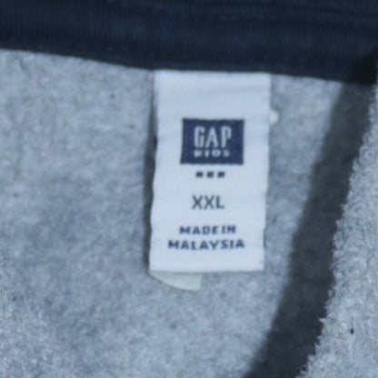 GAP Kids Grey Pullover Hoodie Teens XXL Cotton Blend