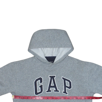 GAP Kids Grey Hoodie Sweatshirt XL 12 Cotton Blend Pullover