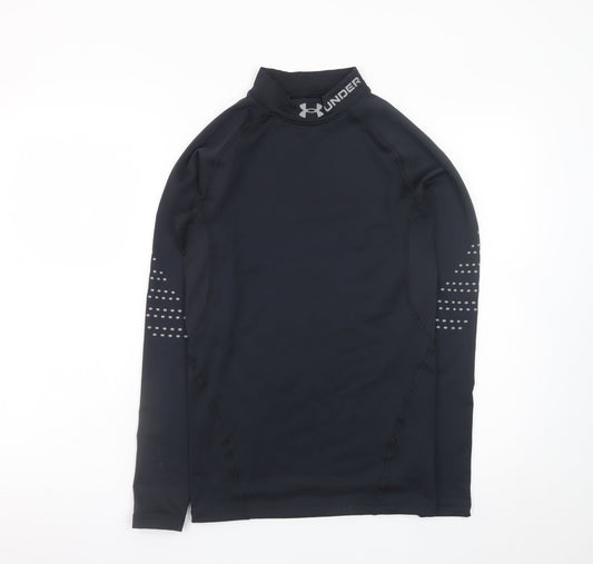 Under Armour Men's Black Long Sleeve Compression Top Size M