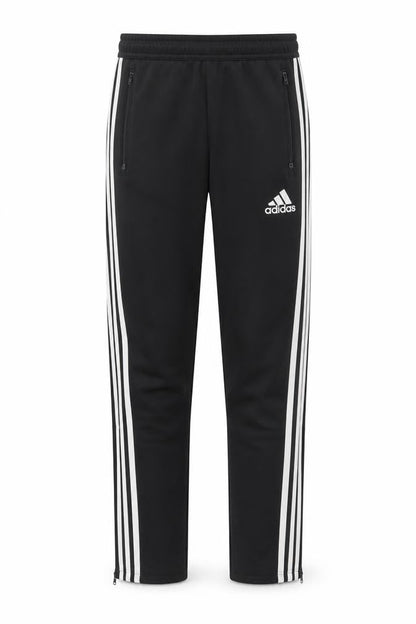Adidas Boys Black Jogger Trousers 16 Years Climalite Sportswear