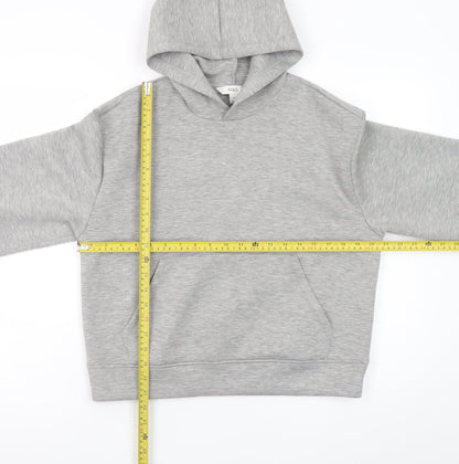 Marks and Spencer Men’s Grey Pullover Hoodie Small Regular Fit