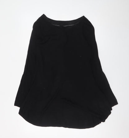 Vila Womens Black M Long Sleeve Button Cardigan