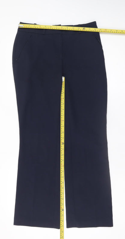 St. Bernard for Dunnes Stores Women's Blue Size 8 Straight Dress Pants