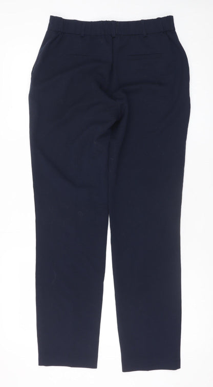 Dunnes Women’s Black Size 8 Straight Leg Tailored Trousers