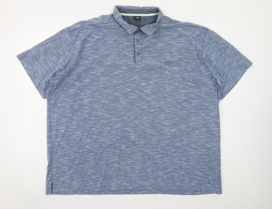 Cotton Traders Men's Cornflower Blue 3XL Classic Polo Shirt