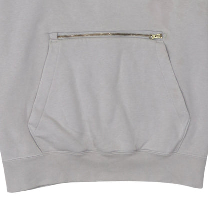 Nike Women’s Beige Oversized Pullover Hoodie Size S Zip Pocket