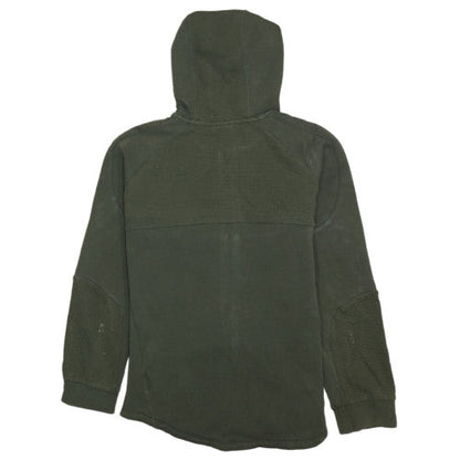 PUMA Boys Green Full Zip Hoodie Size 16 Years Cotton Blend