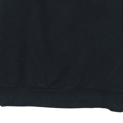 Adidas Women Black Crew Neck Long Sleeve Pullover Sweatshirt L