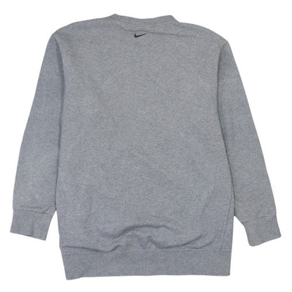 Nike Men's Grey Dri-FIT Pullover Sweatshirt M Sportswear