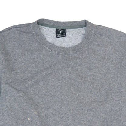 Nike Men's Grey Dri-FIT Pullover Sweatshirt M Sportswear