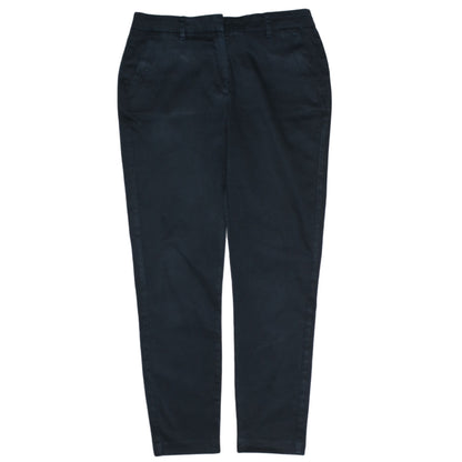 Womens UK Size 28 2nd One Slim Fit Chino Black Trousers