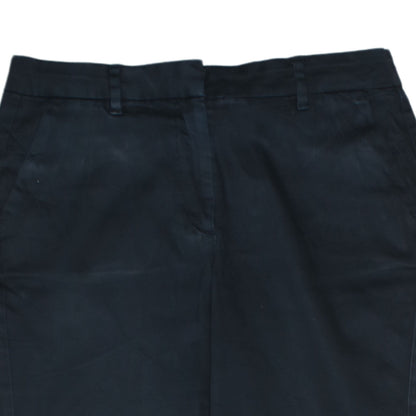 Womens UK Size 28 2nd One Slim Fit Chino Black Trousers