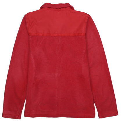 Regatta Women’s Red Fleece Full Zip Outdoor Jacket Size 12