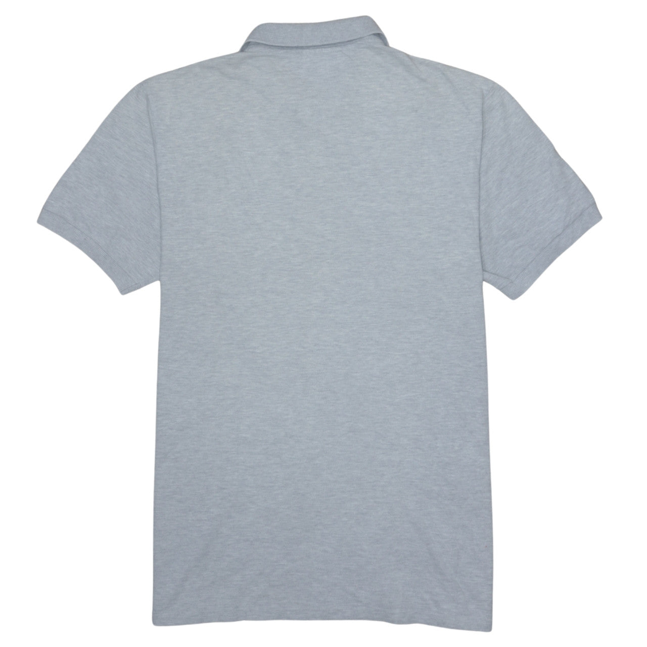 Lacoste Men's Grey Regular Fit Cotton Short Sleeve Polo Shirt Size L