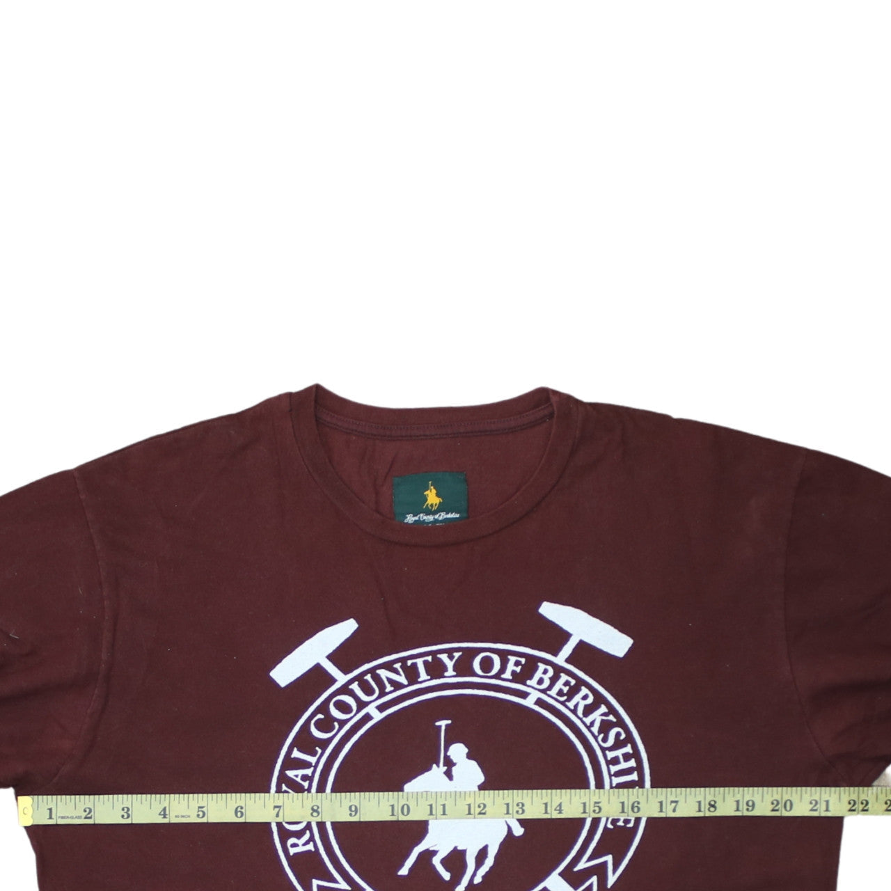Mens UK Size L Royal County of Berkshire Polo Club Brown  T-Shirt
