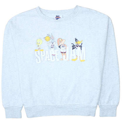 Primark Women’s Grey Space Jam Crew Neck Sweatshirt Size S