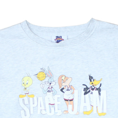Primark Women’s Grey Space Jam Crew Neck Sweatshirt Size S