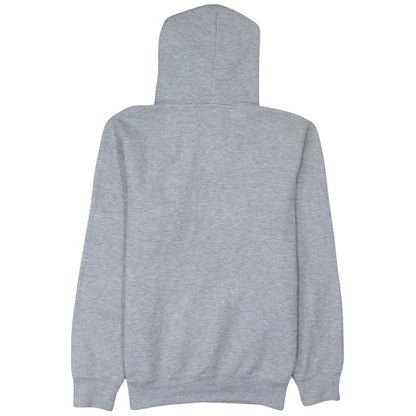 Russell Men’s Grey Pullover Hoodie M Graphic Urban Style
