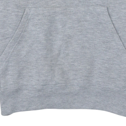 Russell Men’s Grey Pullover Hoodie M Graphic Urban Style
