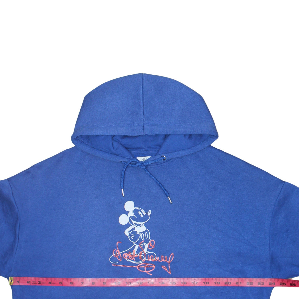 Disney x Primark Women's Blue Mickey Hoodie Size S Pullover