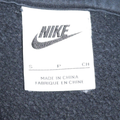 Nike Men's Black Pullover Hoodie S Fleece Sportswear Regular Fit