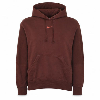 Nike Women's Brown Pullover Hoodie Small Cotton Blend Casual Sweatshirt