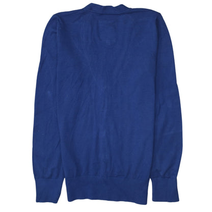 G-Star RAW Men's Blue Cotton Cardigan Jumper Size S