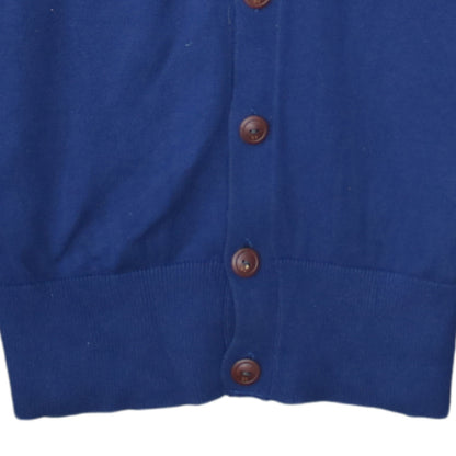 G-Star RAW Men's Blue Cotton Cardigan Jumper Size S