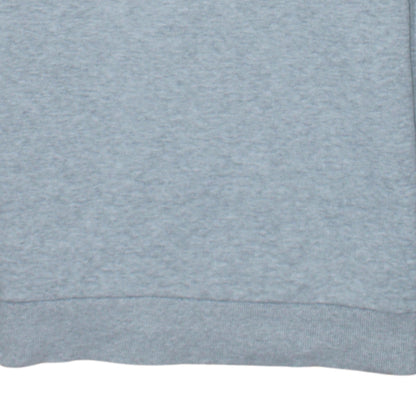 Adidas Mens Grey Small Crew Neck Pullover Sports Sweatshirt