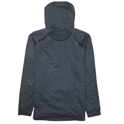 Under Armour Mens Grey Large Pullover Hoodie Lightweight ColdGear