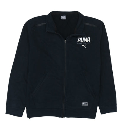 Puma Men's Black Full Zip Fleece Sweatshirt Size L
