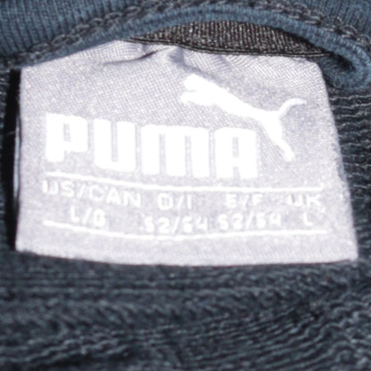 Puma Men's Black Full Zip Fleece Sweatshirt Size L