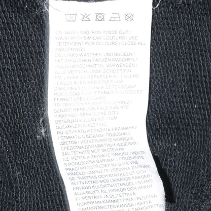 Puma Men's Black Full Zip Fleece Sweatshirt Size L