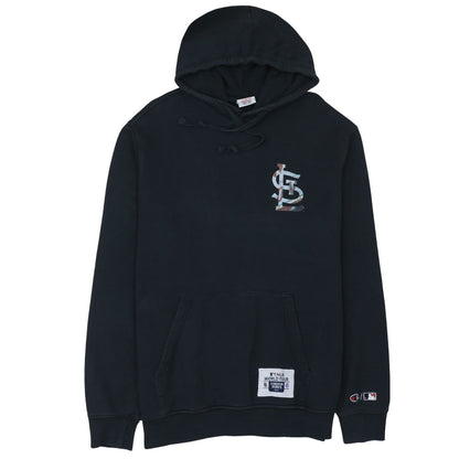 Champion Men's Black 2XL Pullover Hoodie MLB World Tour London Series