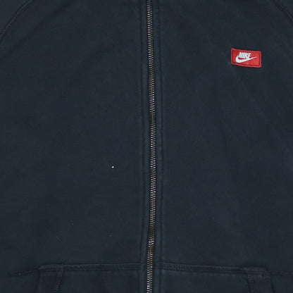 Nike Men's Black Full Zip Hoodie L Sportswear Fleece
