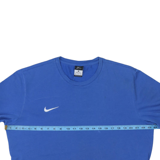 Nike Men's Blue Dri-FIT Crew Neck Short Sleeve T-Shirt XL